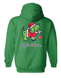 CHRISTMAS GROUCH PUP, ADULT HOODIE - Puppie Love