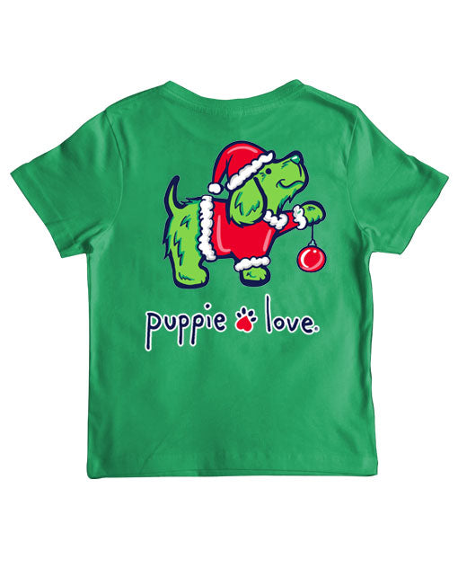 CHRISTMAS GROUCH PUP, YOUTH SS - Puppie Love