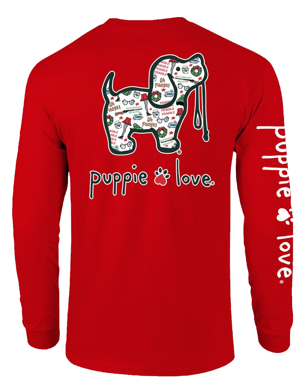 CHRISTMAS ICONS PUP, ADULT LS – Puppie Love