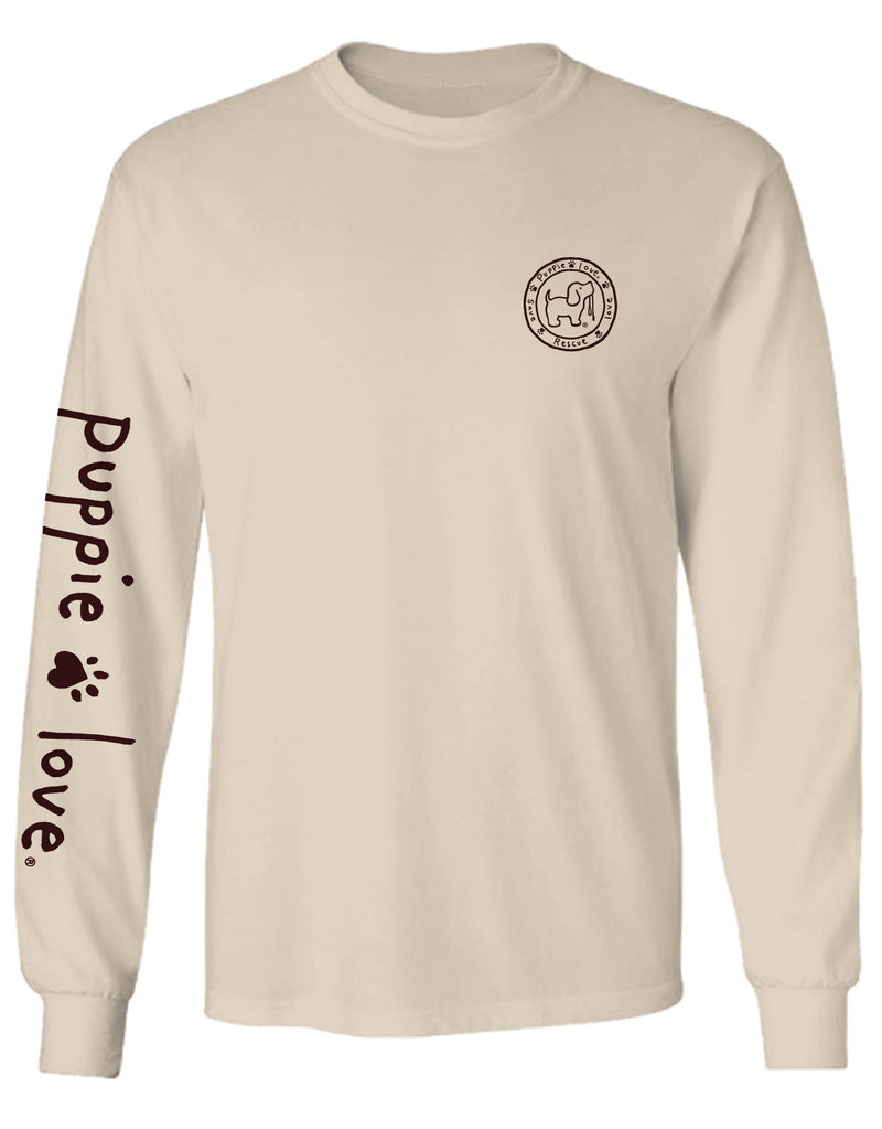 COW PRINT PUP, ADULT LS - Puppie Love