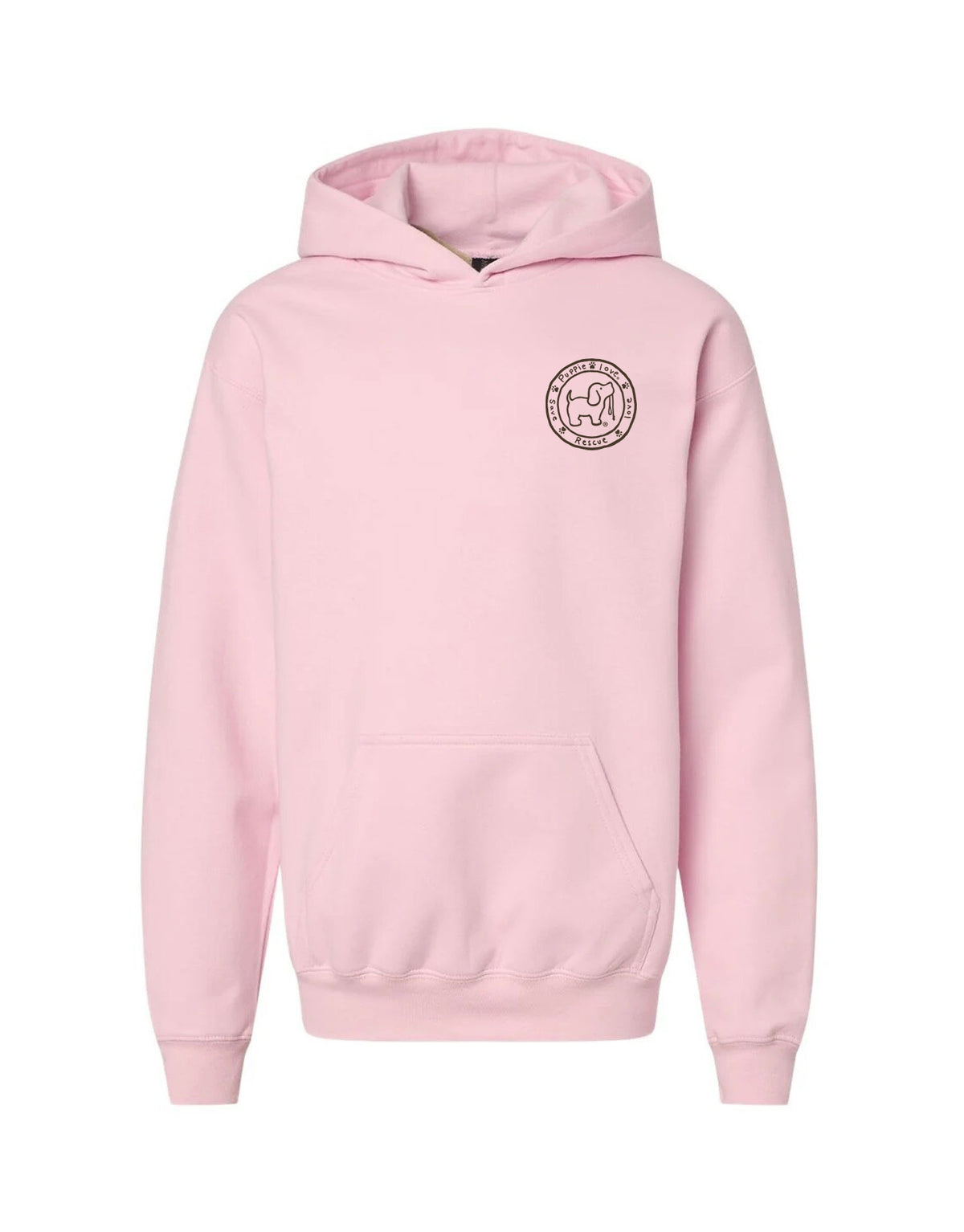COW PRINT PUP, YOUTH HOODIE - Puppie Love