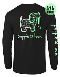 DANCING SKELETONS PUP, ADULT LS