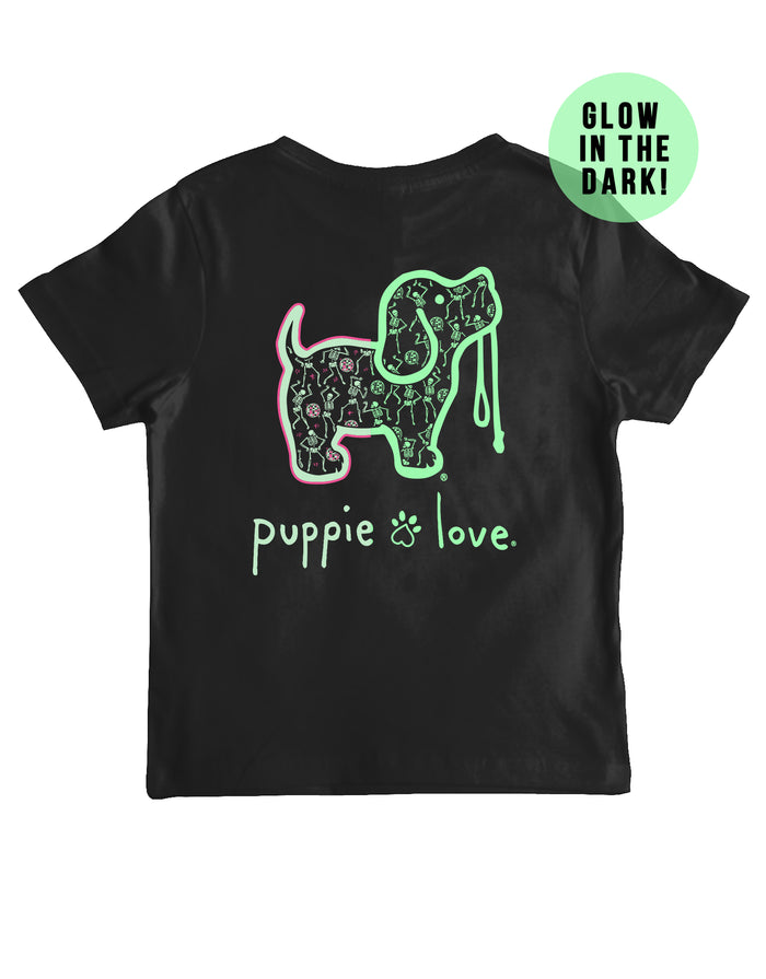 DANCING SKELETONS PUP, YOUTH SS PUPPIE LOVE
