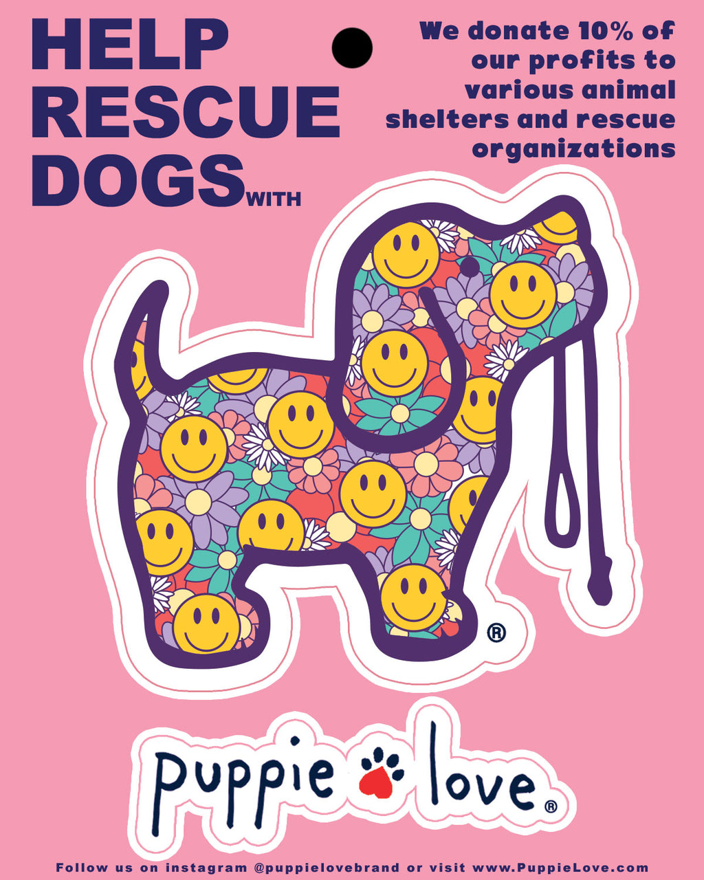 Smiley Love Decal