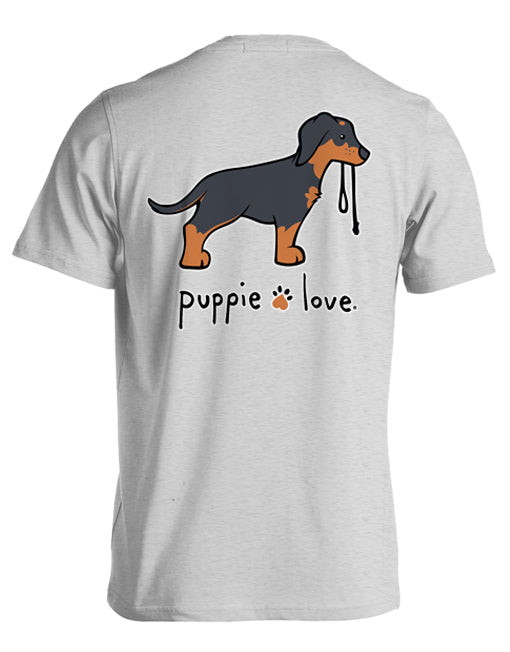 DOBERMAN PUP (BLACK AND RUST) (PRINTED TO ORDER) - Puppie Love