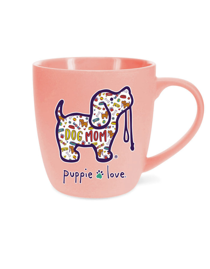 DOG MOM PATTERN PUP MUG - Puppie Love