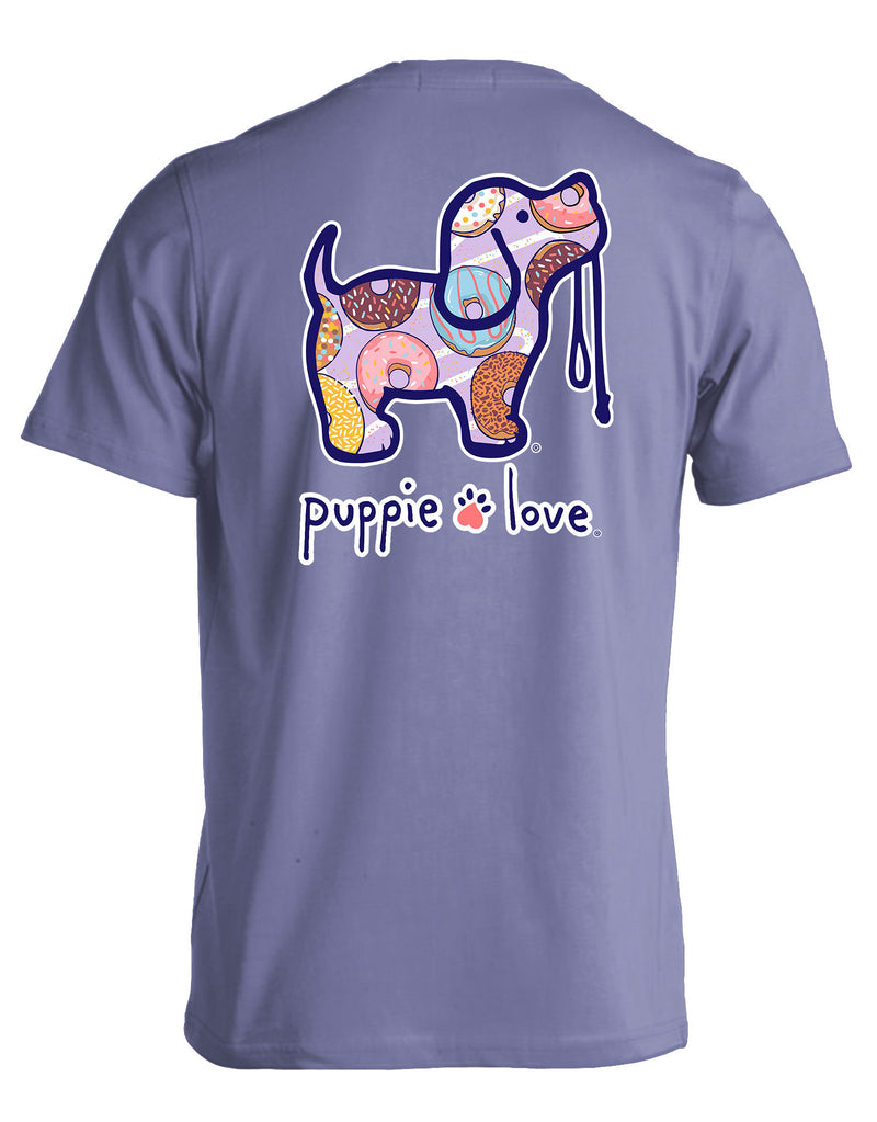 DONUT PATTERN PUP PUPPIE LOVE