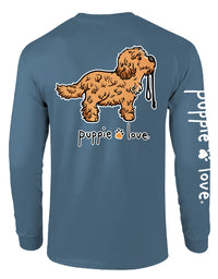 DOODLE PUP, ADULT LS (PRINTED TO ORDER) - Puppie Love