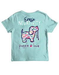 ERASE NEGATIVITY PUP, YOUTH SS - Puppie Love