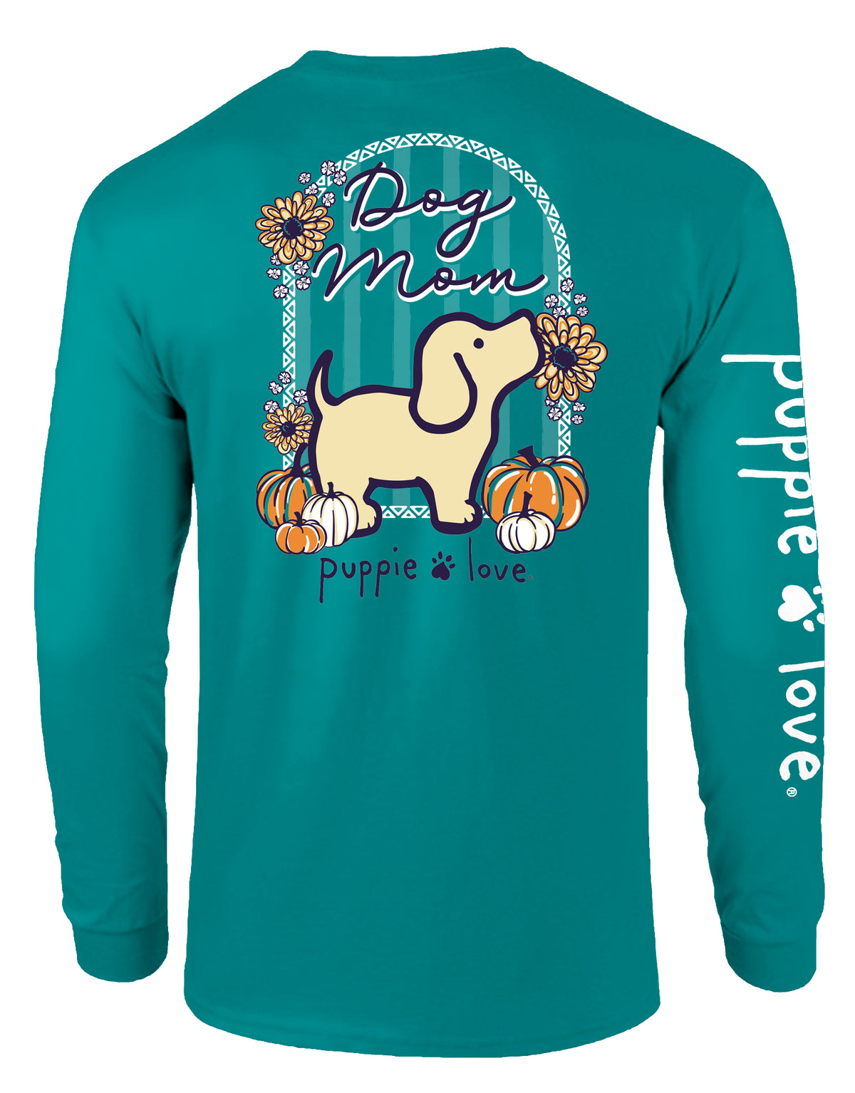 FALL DOG MOM PUP, ADULT LS