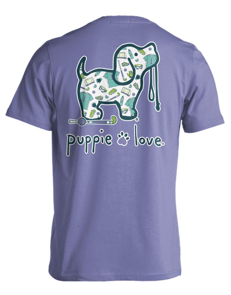 FIELD HOCKEY PUP PUPPIE LOVE