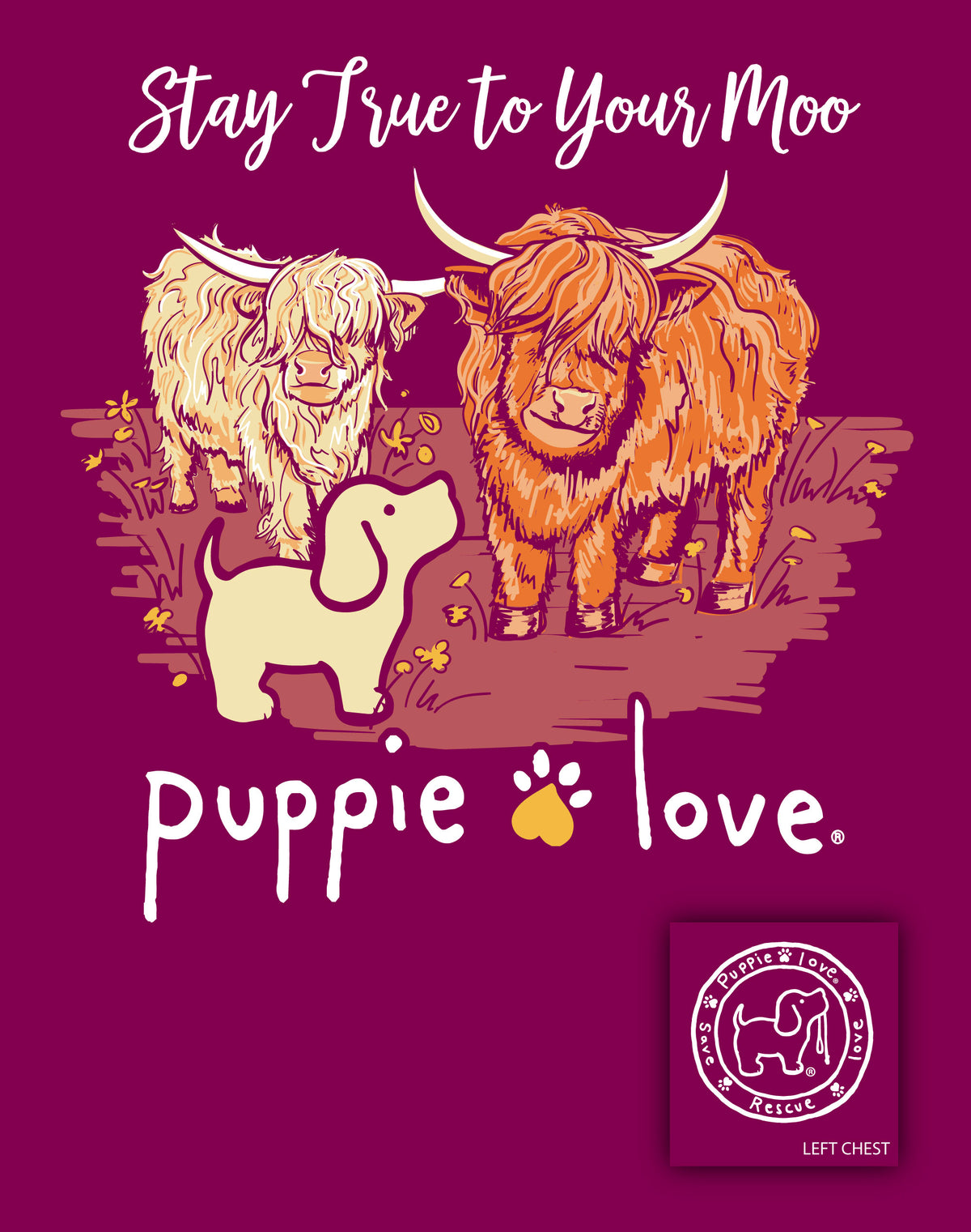 FLUFFY COWS PUP - Puppie Love