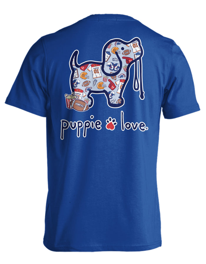 FOOTBALL PUP PUPPIE LOVE