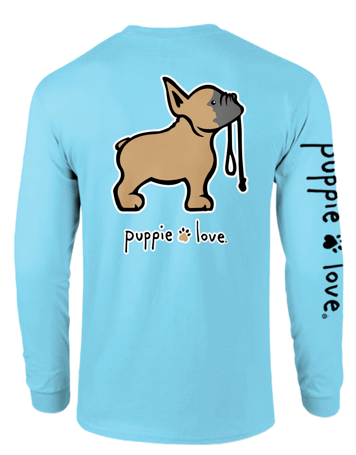 FRENCH BULLDOG PUP, ADULT LS (PRINTED TO ORDER) - Puppie Love