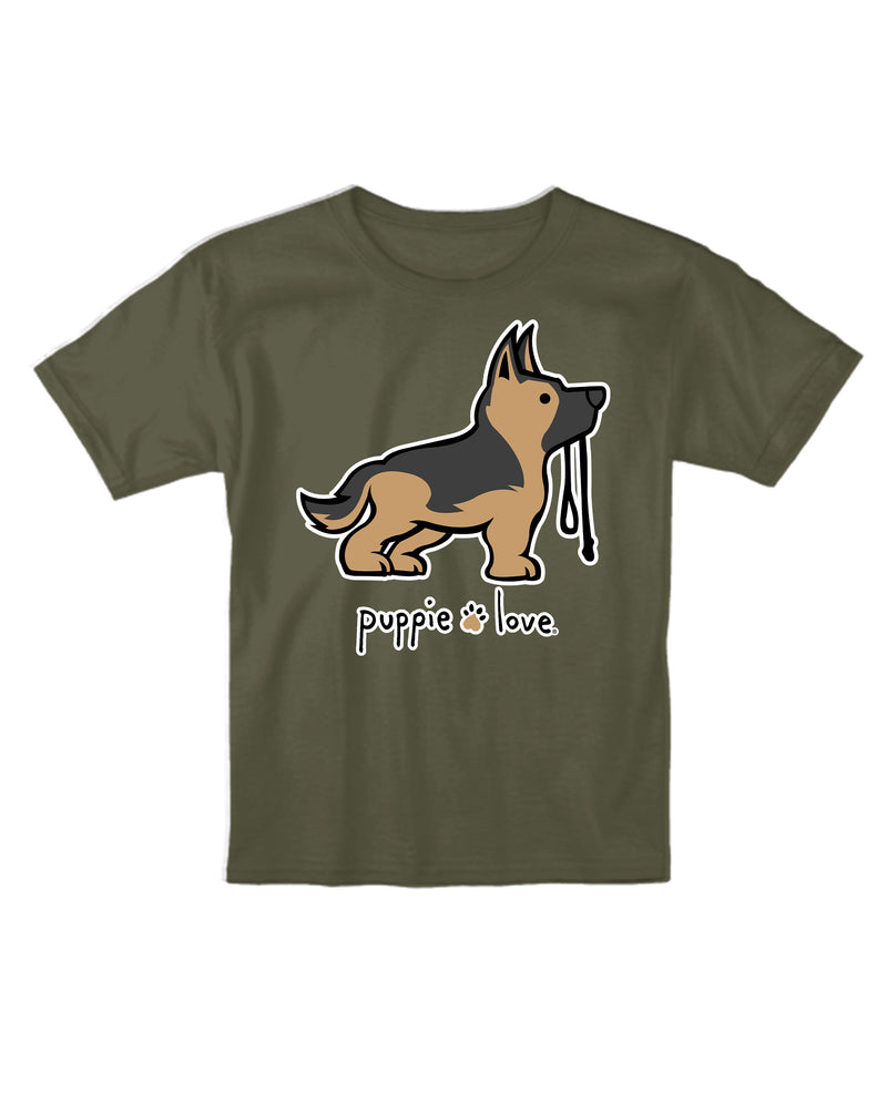 GERMAN SHEPHERD PUP, YOUTH SS (PRINTED TO ORDER) - Puppie Love