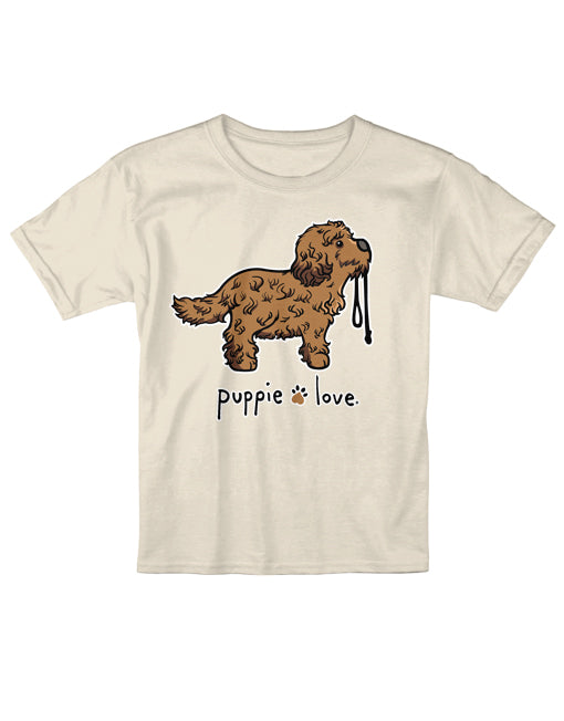 DOODLE PUP (CHOCOLATE), YOUTH SS - Puppie Love
