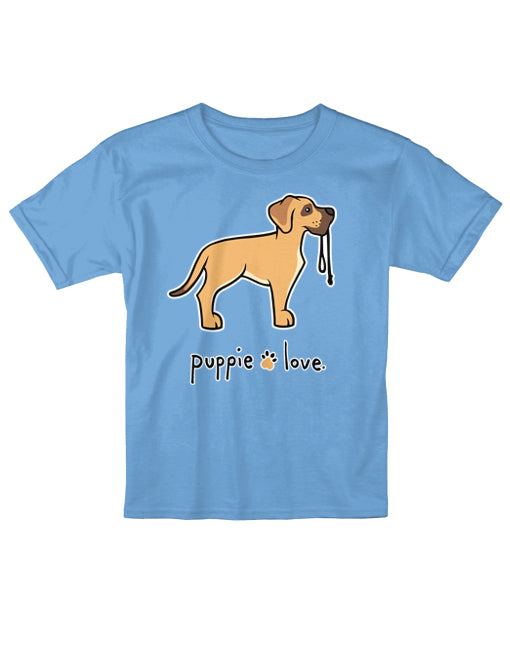 GREAT DANE PUP (FAWN), YOUTH SS (PRINTED TO ORDER) - Puppie Love