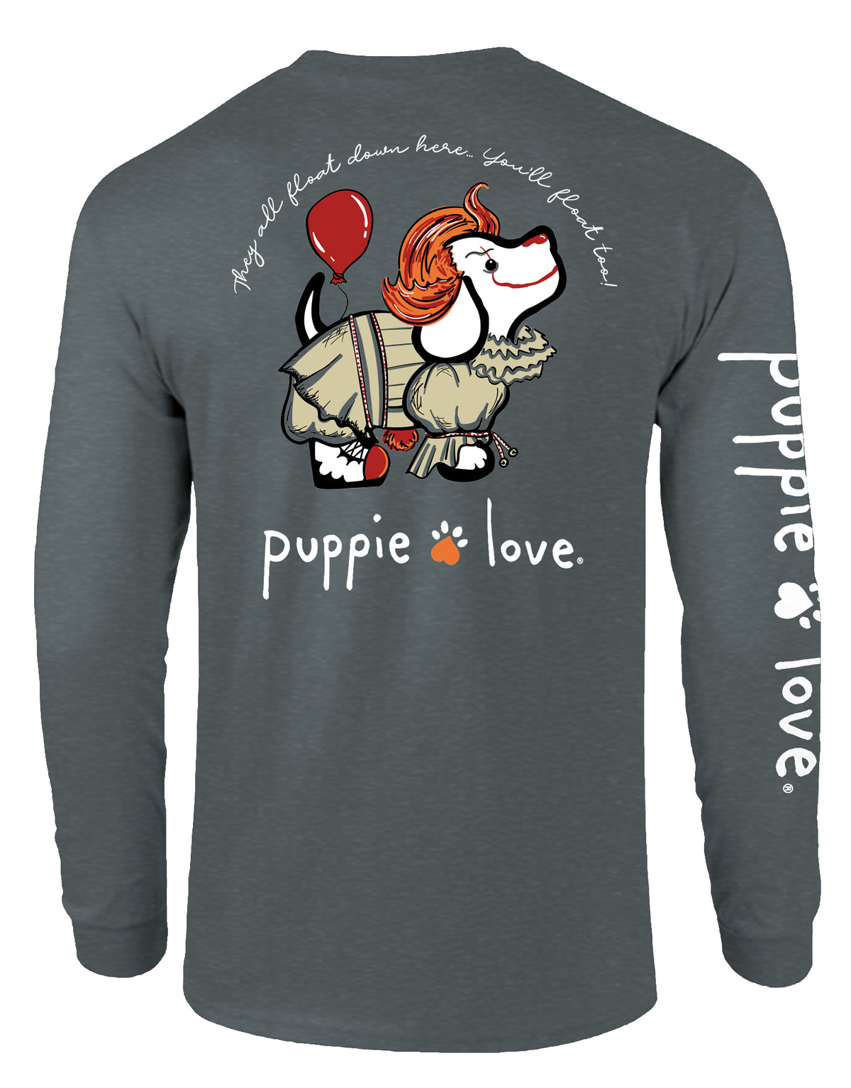 HALLOWEEN CLOWN PUP, ADULT LS