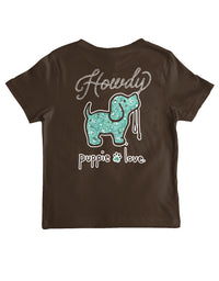 HOWDY BANDANA PUP, YOUTH SS - Puppie Love
