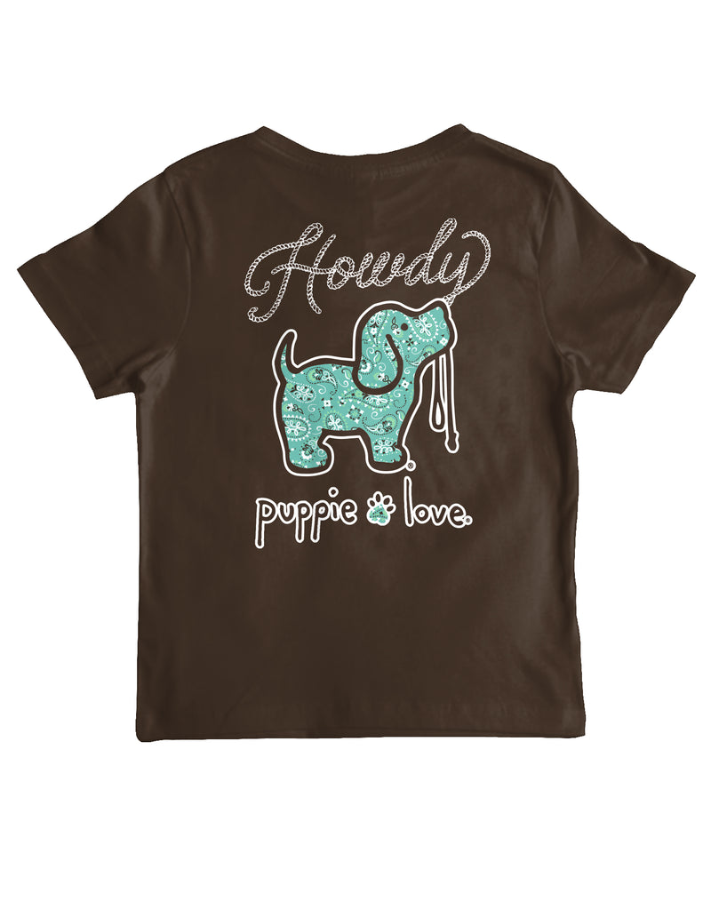 HOWDY BANDANA PUP, YOUTH SS - Puppie Love