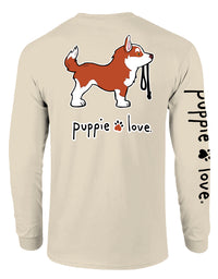 HUSKY PUP (RED & WHITE), ADULT LS PUPPIE LOVE