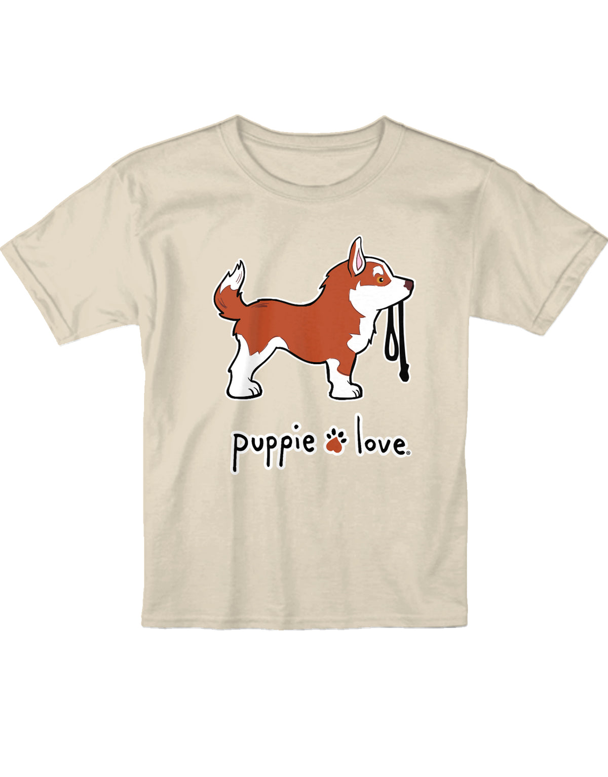 HUSKY PUP (RED & WHITE), YOUTH SS PUPPIE LOVE