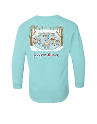 ICE SKATING PUPS, YOUTH LS