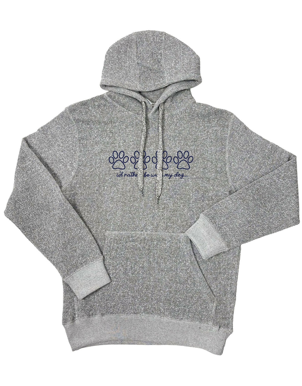 I'D RATHER BE WITH MY DOG, NANTUCKET HOODIE