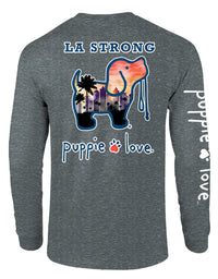 LA STRONG SKYLINE PUP, ADULT LS - Puppie Love