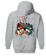 LIX PUPS, ADULT HOODIE - Puppie Love