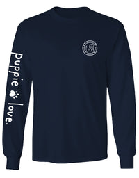 LX FOOTBALL PUPS, ADULT LS - Puppie Love