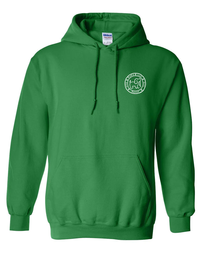 LETTERS TO SANTA PUP, ADULT HOODIE