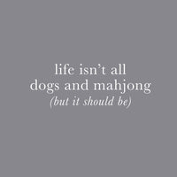 DOGS AND MAHJONG, CREWNECK