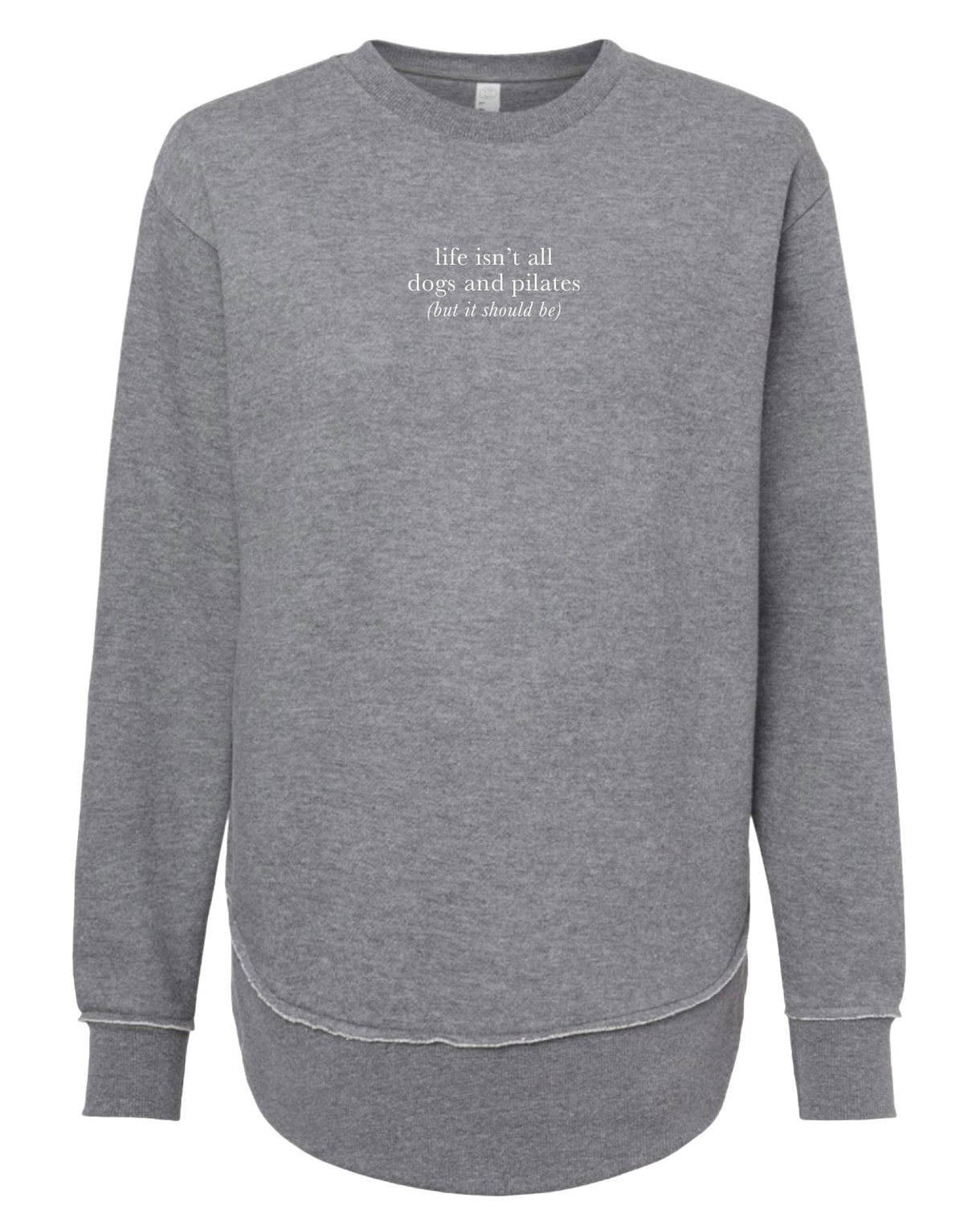 DOGS AND PILATES, CREWNECK