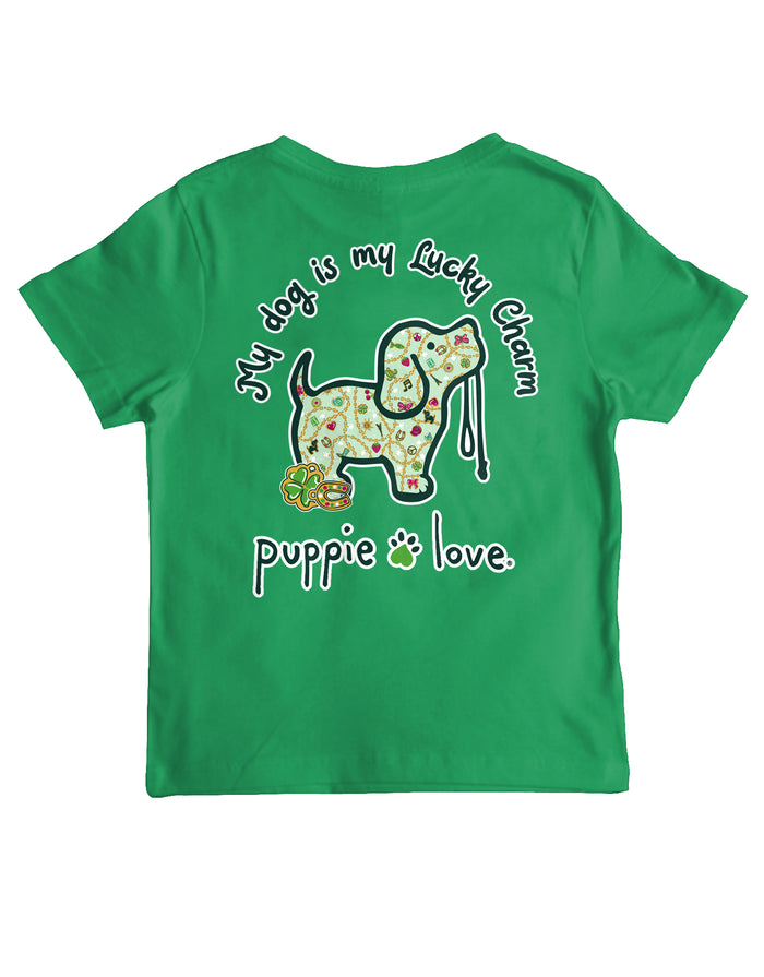 LUCKY CHARM BRACELET PUP, YOUTH SS - Puppie Love