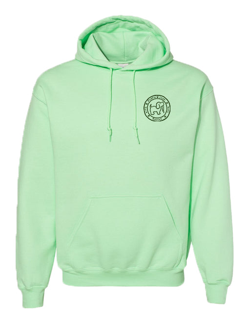 LUCKY DOG CLOVER PUP, ADULT HOODIE - Puppie Love