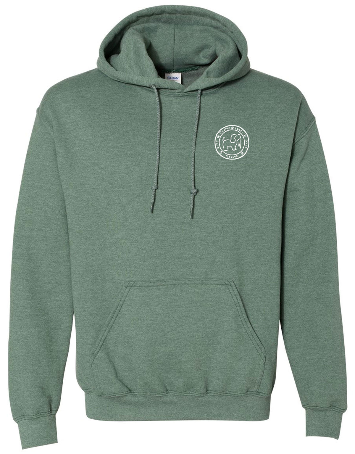 LUCKY DOG ENERGY, ADULT HOODIE - Puppie Love