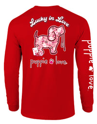 LUCKY IN LOVE PUP, ADULT LS - Puppie Love