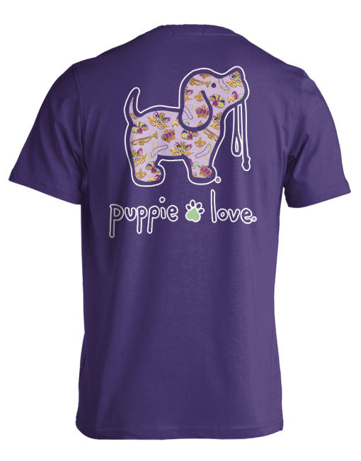 MARDI GRAS PATTERN PUP (PRE-ORDER, SHIPS IN 2 WEEKS) - Puppie Love