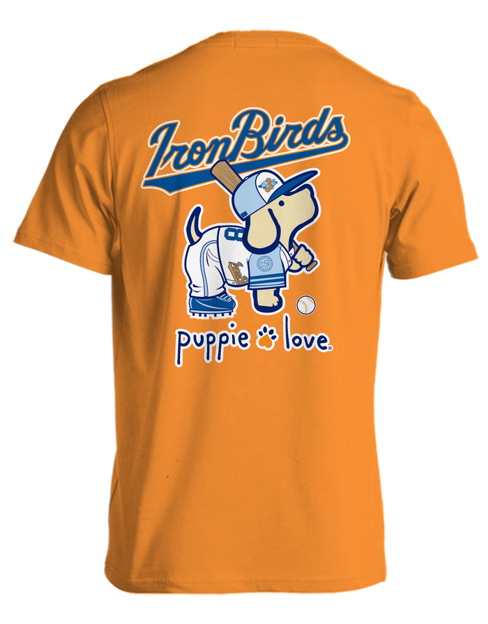 ABERDEEN IRONBIRDS BASEBALL PUP, TANGERINE - Puppie Love