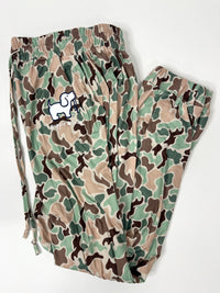 OLD SCHOOL CAMO PUP LOUNGE PANTS
