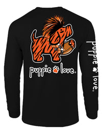 ORANGE AND BLACK MASCOT PUP, ADULT LS - Puppie Love