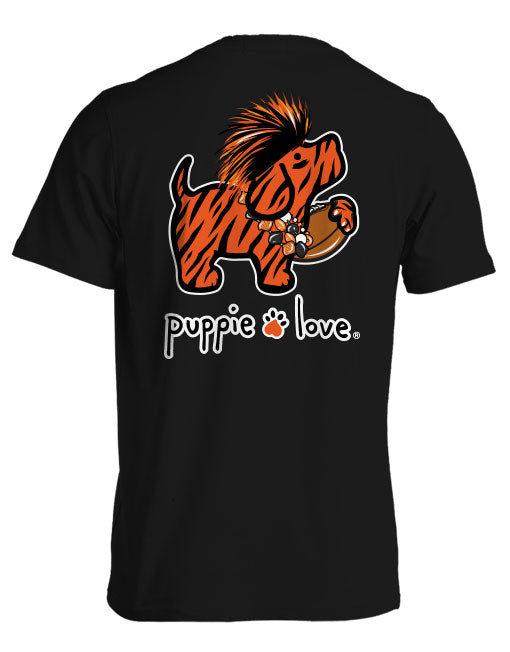 ORANGE AND BLACK MASCOT PUP - Puppie Love