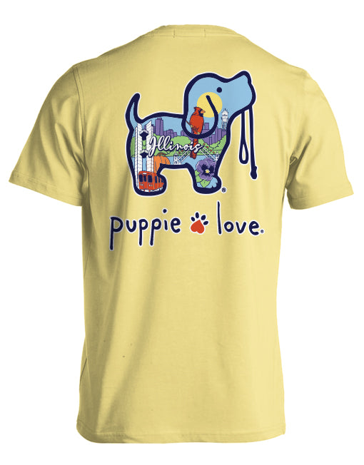 PASTEL ILLINOIS PUP - Puppie Love