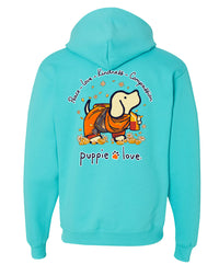 PEACE WALK PUP, ADULT HOODIE - Puppie Love