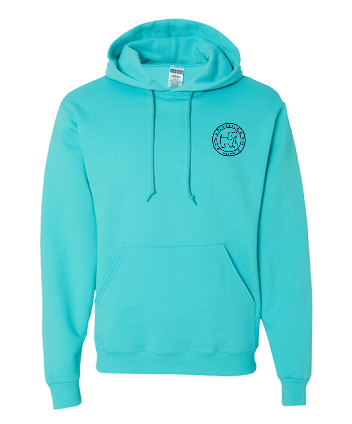 PEACE WALK PUP, ADULT HOODIE - Puppie Love