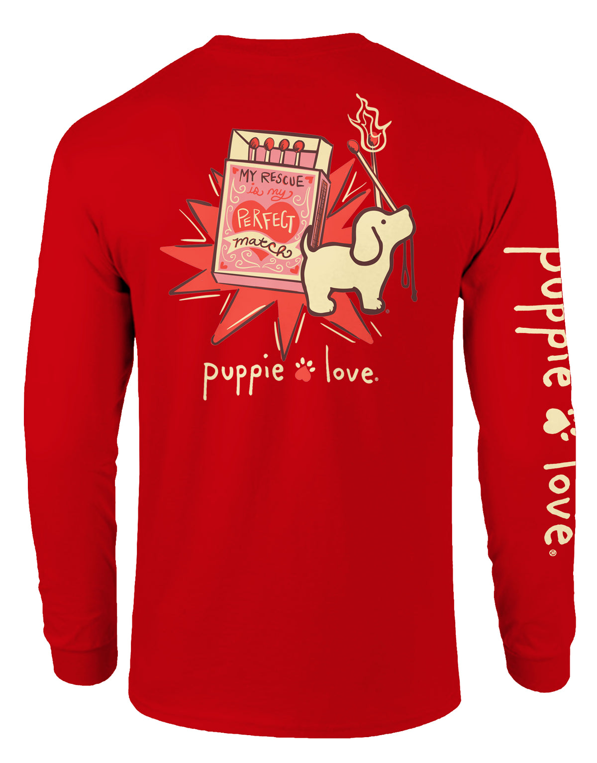 PERFECT MATCH PUP, ADULT LS - Puppie Love
