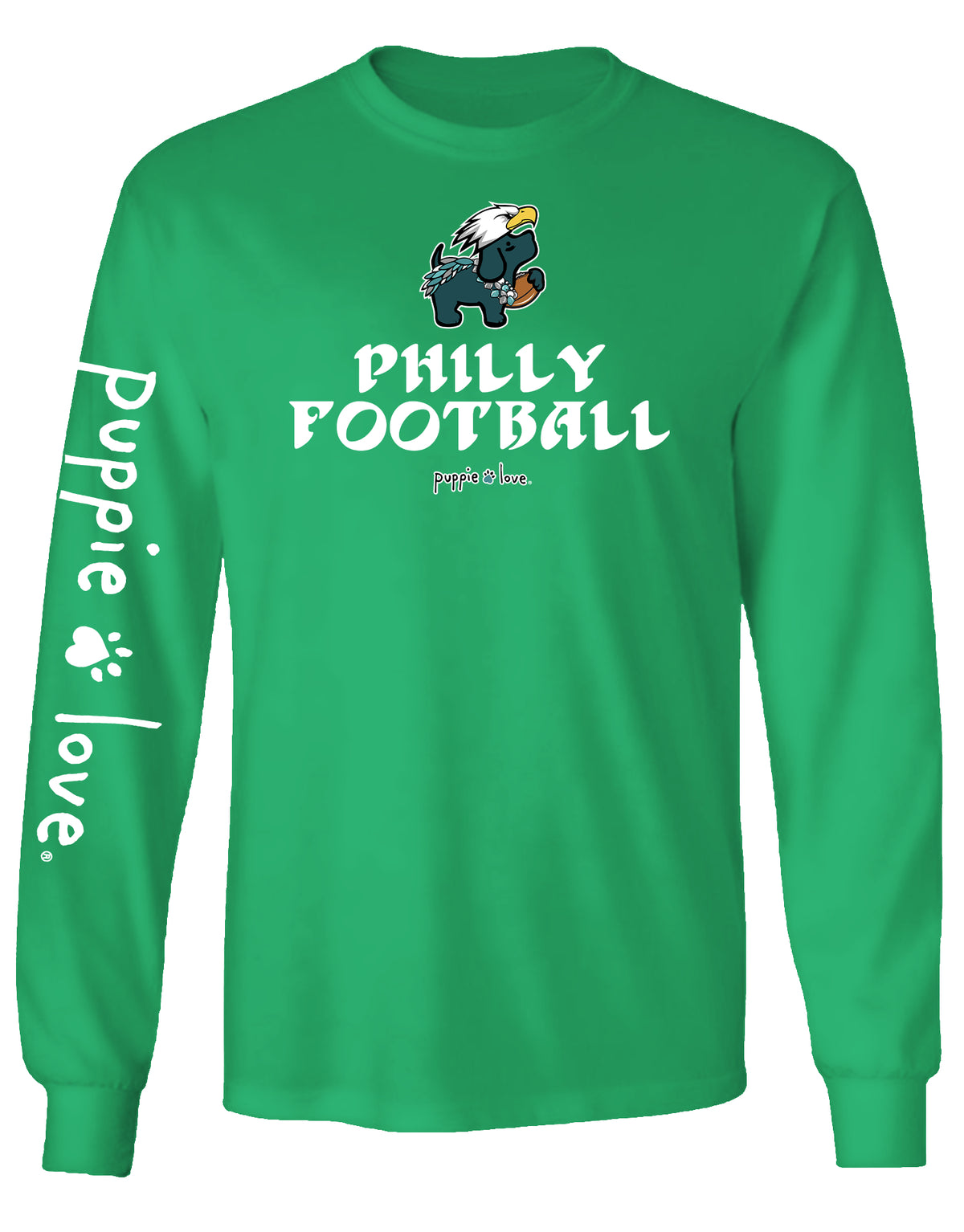 PHILLY FOOTBALL PUP, ADULT LS