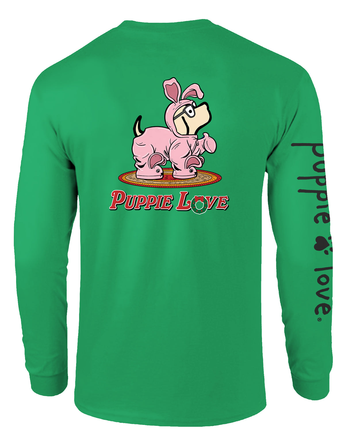 PINK BUNNY PUP, ADULT LS
