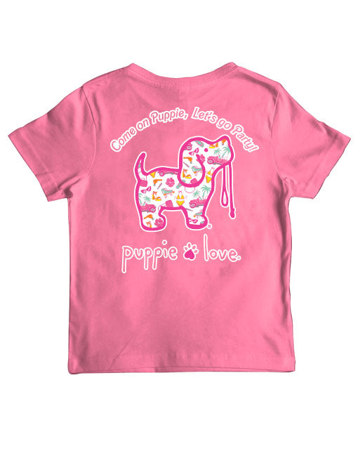 PLASTIC PATTERN PUP, YOUTH SS (PRINTED TO ORDER) - Puppie Love